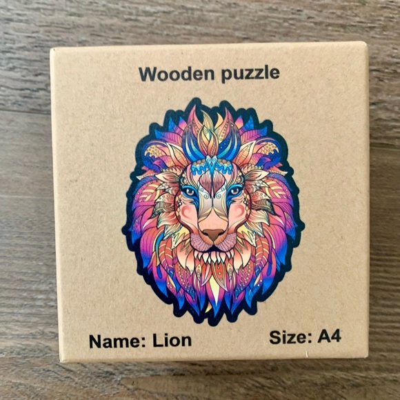 Wooden puzzle - Picture 1 of 4